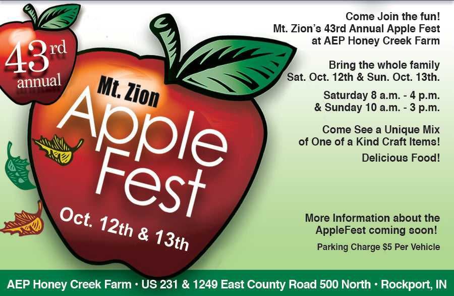 Mt. Zion Apple Fest!