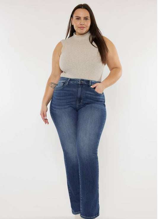 Kan Can High Rise Bootcut Jeans