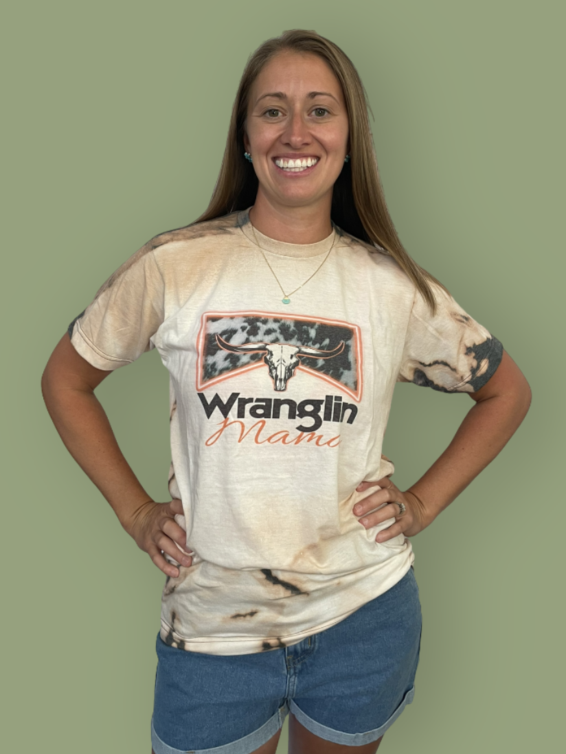 Wranglin' Mama Tee