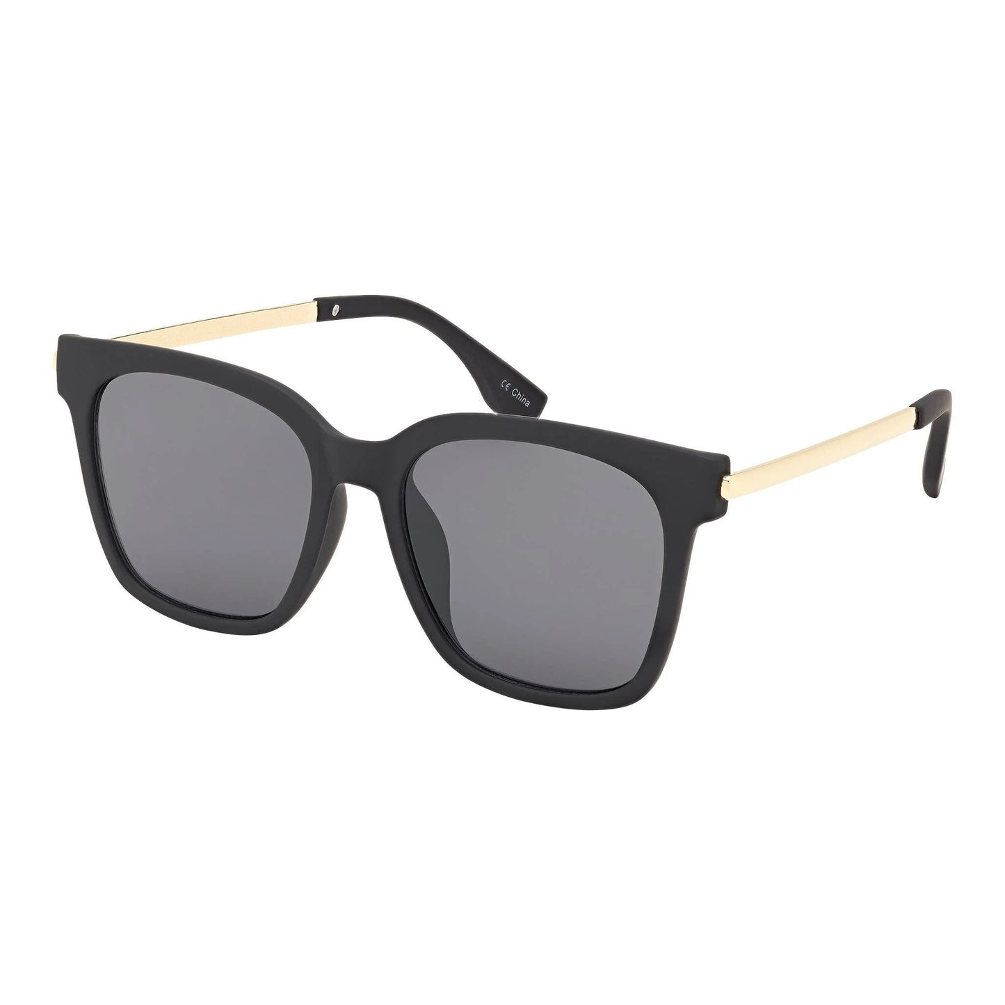 Soft Onyx + Smoke Lens Oversized Women's Sunglasses